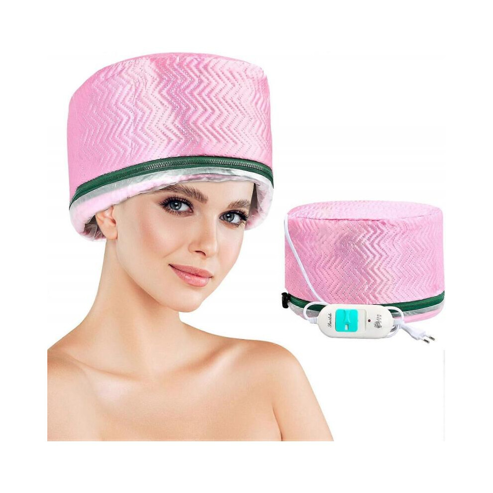 Hair Care Hat Heating Cap, 3 Temperatures Drying Cap Hair Steamer, Electric Hair Steamer Cap for Hair Spa Home