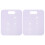 (As show, One size) 2Pcs Professional Shirt Cardboard Clothes Folder PP Simple Laundry Folding Board 4