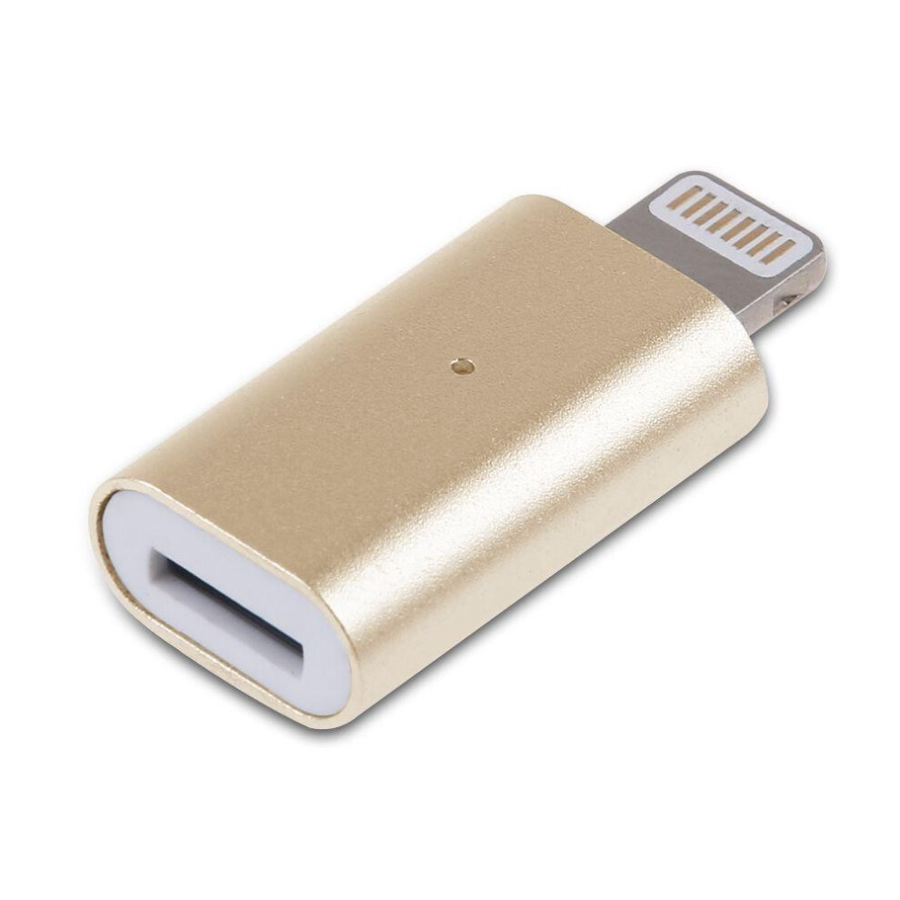 (gold)Chargeur Magnétique Transfert Rapide Conventer Adaptateur pour 5 Se 6 6s Plus 7
