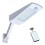 (White with remote control,Warm light)Solar Light Outdoor Lighting Sensor Wall Light Adjustable Angle LED 1