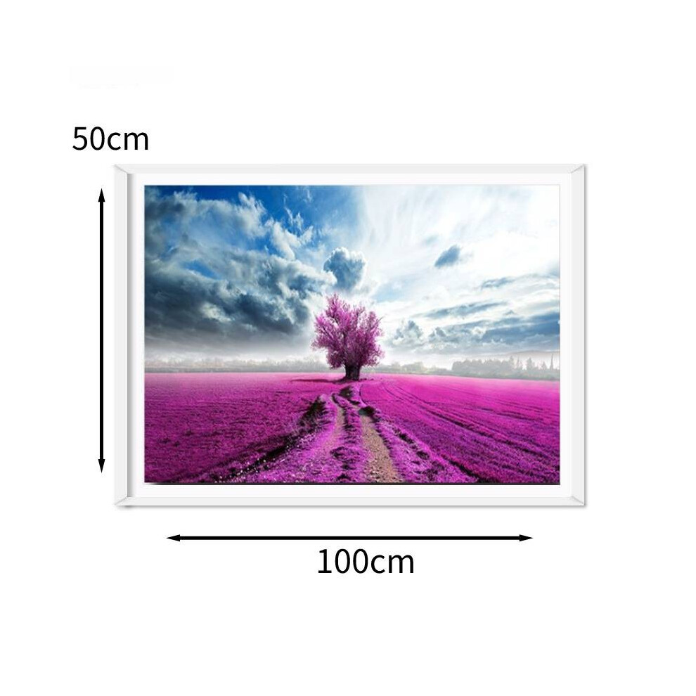 Tableau mural chic porcelaine cristal avec cadre aluminium pour déco entrée