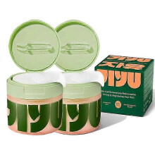 (200pads)Jiyu Korean Skincare Anti-aging, Dark Spot Wrinkle Minimizing Toner Pads