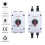 (UKPM-32A-T-IP66)Solar Pv Changeover Switch Dc Disconnect Switch Disconnect Switch 32a 1200v 4 Pole 2