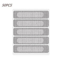 (50pcs)50 Pcs Anti-insect Fly Bug Door Window Mosquito Screen Net Repair Tape Patch Adhesive