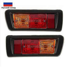 (L and R)Rear Bumper Light For Toyota Land Cruiser Lc90 3400 Fj90 Fj95 2700 1996-2003 Rear Fog Lamp Turn Signal 81560-60440