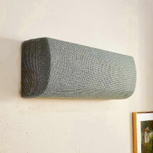 (green,90-110cm)Air Conditioner Dust Cover Set On-hook Universal Wind Shield Windshield Curtain Anti-direct Blowing