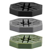 (Black)Puck Screen Holder Coffee Portafilter Stand Puck Stand Espresso Machine