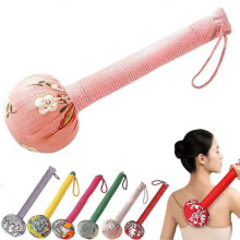 (31cm,pink)Manual Body Lymphatic Massage Hammer, Wormwood Massage Hammer, Lymphatic Hammer