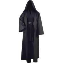 (Black,L)Star Wars Jedi Knight Cos Costume Anakin Star Wars Sith Costume