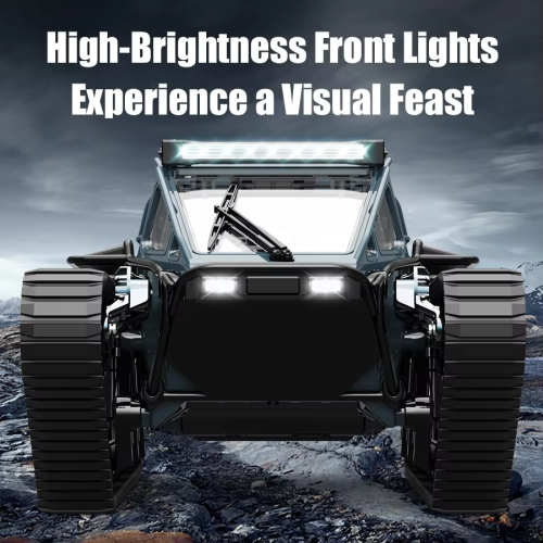 JJRC C8812 LED Light Full Scale Tracked Tank Simulation Model 1
