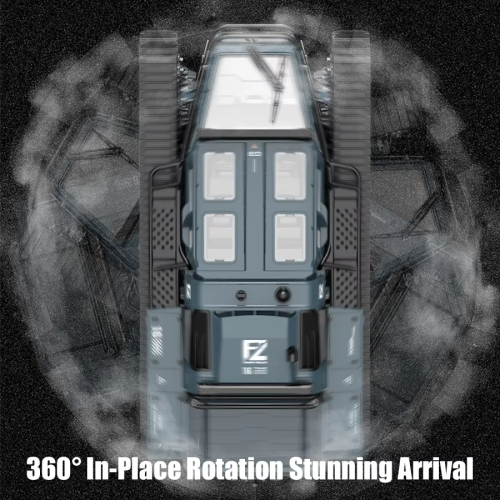 JJRC C8812 LED Light Full Scale Tracked Tank Simulation Model 2