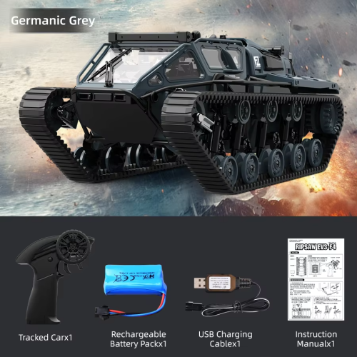 JJRC C8812 LED Light Full Scale Tracked Tank Simulation Model