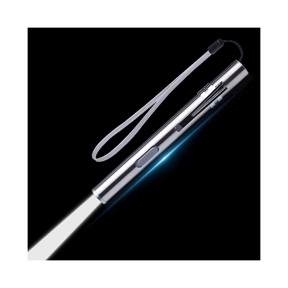 Lampes de Poche LED Portable USB Rechargeable Étanche Mini Torche Lampe Porte-clés