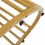 White with Metal Leg (1 piece), Kitchen Table, Sturdy Metal Frame 9