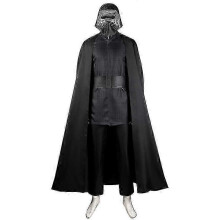 (Without mask,S)Jedi Killer Kylo Ren Cosplay Costume Full Set For Adults Ben Solo Halloween Carnival Party Costume Whbyv
