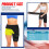 Hip Support for Women Men, Hip Brace for Sciatica Relief and Pulled Groin 2