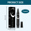 4Pcs Beard Pencil Filler for Men, Easy Waterproof Beard Pen 2