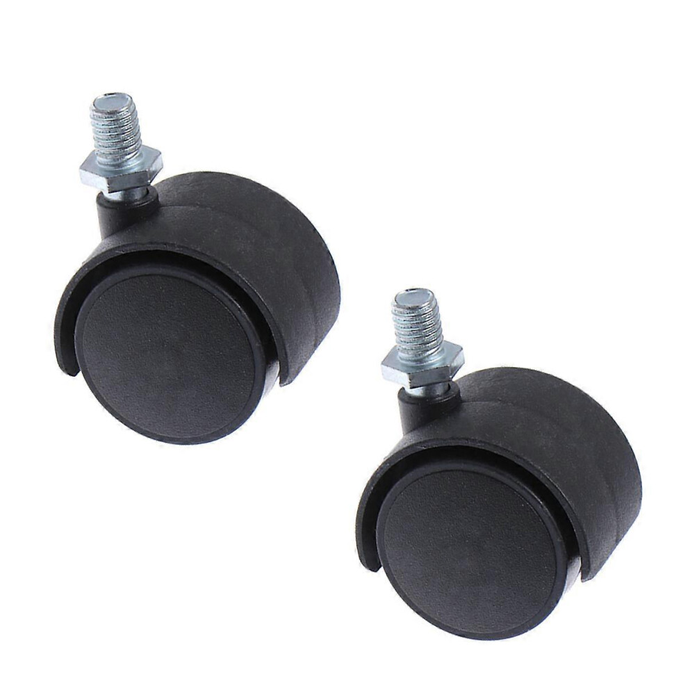 (As Show, One Size) 2 Pcs Swivel Caster Wheels Heavy Duty Casters Wheel Replacement Pc Wheels Furniture Casters 6974185856551