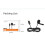Lavalier Microphone for Insta360 X4 Sport Camera Recording Mic TypeC Interface 9