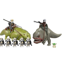 Stormtrooper Wet Back Beast VS Blurrg Beast Star Wars Minifigures