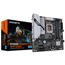 Emolevy - GIGABYTE - B760M Gaming Plus - WiFi 6 - DDR4 - 2 x PCIe 4.0 M.2