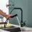 Black Pull Out Kitchen Sink Faucet Two Model 6