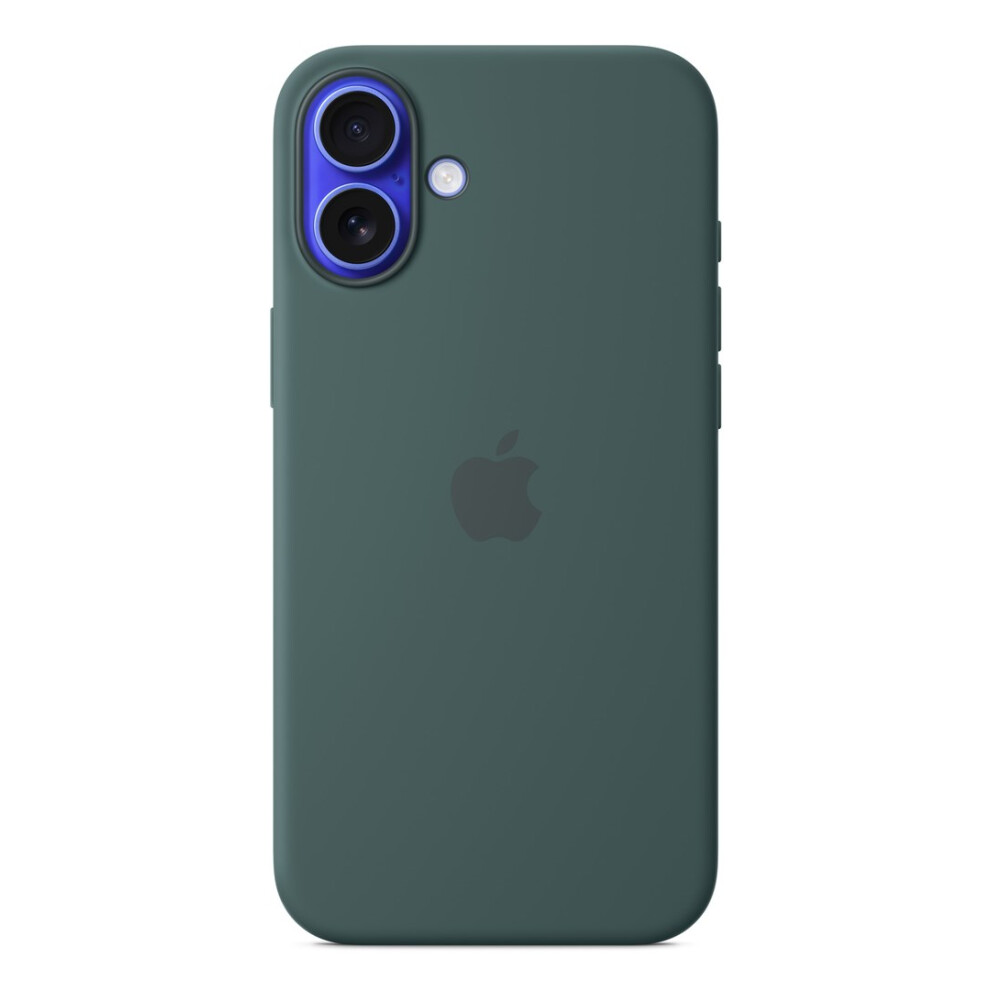 Apple iPhone 16 Plus Silicone Case with MagSafe - Lake Green