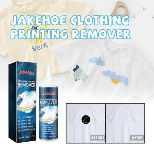 Clothes Print Remover Fabric Print Remover,Pattern Remover,Letter Cleaning Remover 2