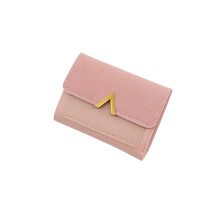 (Pink)Porte-monnaie femme porte-monnaie porte-monnaie femme cuir porte-cartes de caisse accessoire cadeau