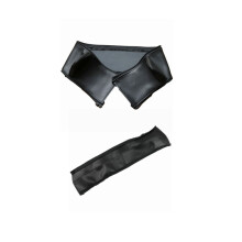 Housses de protection en cuir PU pour poussette Stokke Xplory V4/V5, lot de 2 pièces, noires, pour accoudoirs