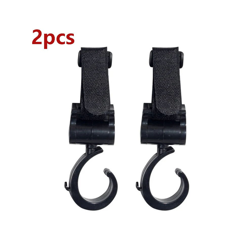 (C20- 2 pièces) Crochet de poussette Accessoires de poussette pour bébé Accessoire de magasinage Crochet