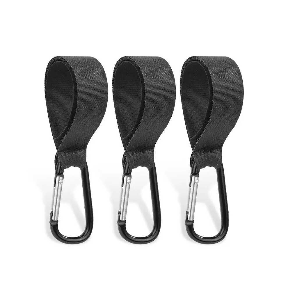 (3 pièces A) Crochets multi-usages pour poussette de bébé, accessoires pour crochets de courses, accessoires