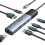 (7 σε 1 (HDMI 10 Gbps) 10 Gbps USB C Hub Τύπου C σε 4K60Hz Προσαρμογέας HDMI, 3USB 1