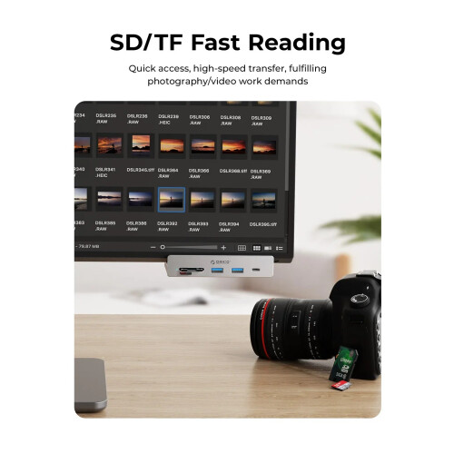 (5-σε-1 5Gbps BK)USB HUB με ισχύ Super High Speed Expansion USB 3.2 10GBPS Κατάλληλη 2