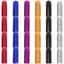 (As show, One size) 24pcs Dart Flight Wing Saver Protectors Aluminum Alloy Dart Wing Corrector