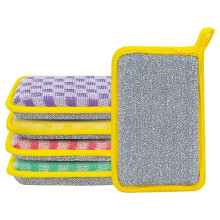 Dish Sponge Double-Sided Washing Dishcloth Multi-Purpose Washing Sponges Set of 5 Kitchenware Cleaner for Home Dishwashing Sink