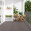 Garden Sanctuary 11Pcs Wood Effect Composite Decking Tile, Dark Coffee 2