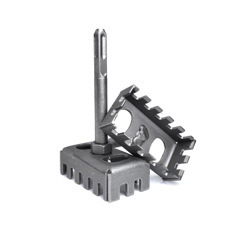 86 Line Box Socket Hole Punch Quick Electric Hammer Open Hole Hardware Tools Square Handle Is Hardened and Wear Resistant