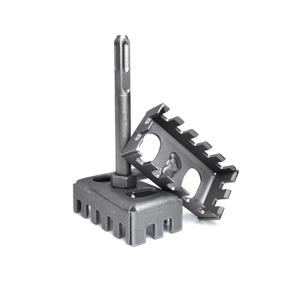 86 Line Box Socket Hole Punch Quick Electric Hammer Open Hole Hardware Tools Square Handle Is Hardened And Wear Resistant 6281950648748