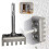 86 Line Box Socket Hole Punch Quick Electric Hammer Open Hole Hardware Tools Square Handle Is Hardened and Wear Resistant 2