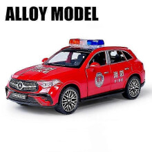 (Red 1)1:32 Glc400 Suv Glc Alloy Car Model Sound And Light Pull Back Children's Toy Collectibles Birthday Gift Toy Cars
