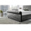 Snugg Furniture (Double 4Ft Silver) Berlin Upholstered Bed Chenille Fabric 4