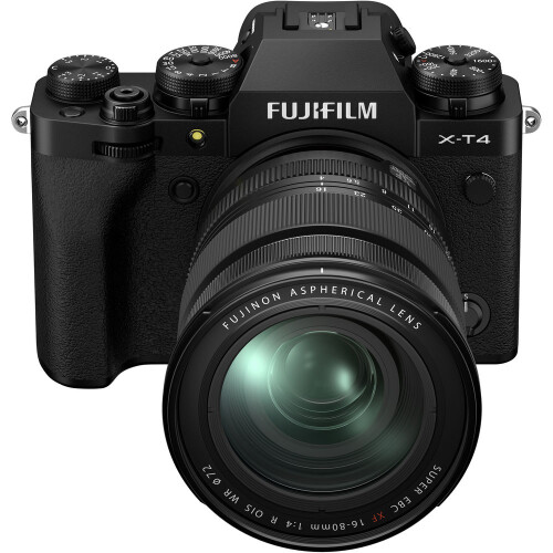 Fujifilm Φωτογραφική μηχανή Fujifilm X-T4 Mirrorless με φακό 16-80mm - Μαύρη 2