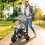Homcom HOMCOM 6 in 1 Kids Trike, Stroller with Parent Handle, Grey 1