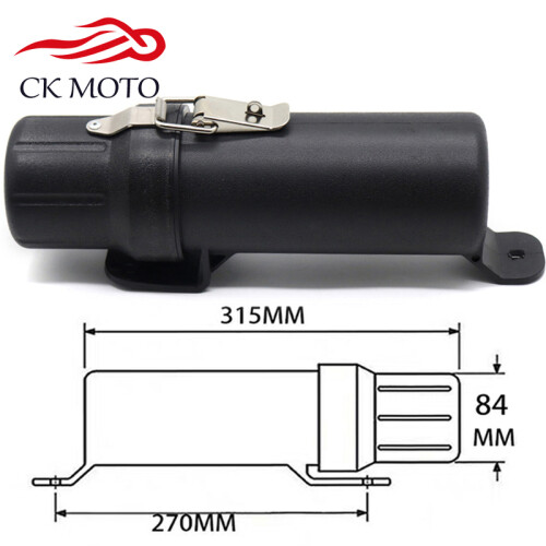 Boîte Outils Moto étanche Boîte à Outils Étanche Moto AFNCX 4.2L - Pour BMW R1250GS/R1200GS/ADV/F850GS - Acier Inoxydable Accessoire Bmw Gs