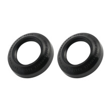 Capuchon de protection de roulement de roue avant et arrière en TPE (noir) pour moto KTM 125-500 EXC