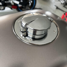 (Bekvämlighet C)För BMW K100 K100LT K100RS K100RT K 100 K75 K1 CNC Aluminium Motorcykel Bränsletank