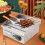 14" 2000w Electric Griddle Teppanyaki Grill Adjusted Within 122°F-572°F 10