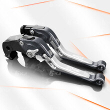 (Grijs-Zilver) voor BMW F750GS F 750 GS 2018-Present Koppelingshendel Remhendel Set Verstelbare Inklapbare