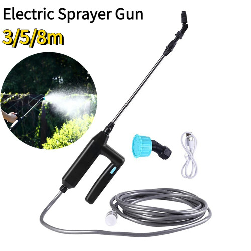 (3m Water Pipe B)Ψεκαστήρας κήπου USB Επαναφορτιζόμενος φυτικός ψεκαστήρας 1